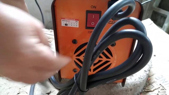Mitsushi 320 Inverter Welding Machine unbox and test