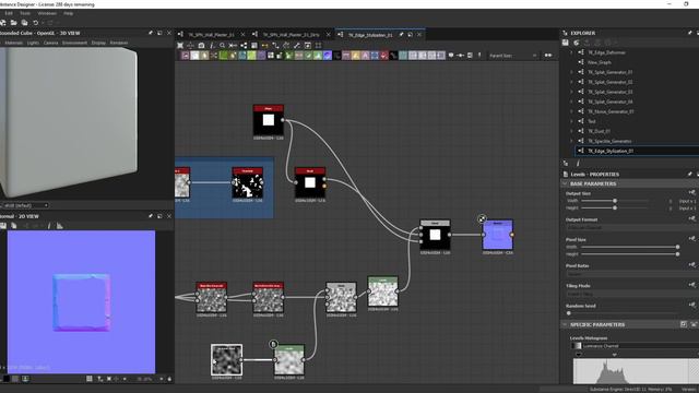 Tip - Substance Designer Stylized Edges Techniques - Timelapse