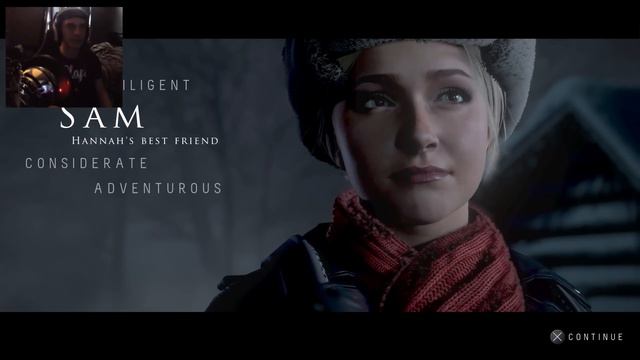 Until Dawn Lets Play Ep1 w/FaceCam! Jump scares Begin! | SLAPTrain