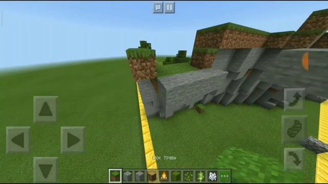 Постройка в Minecraft PE: "Лагерь в лесу"