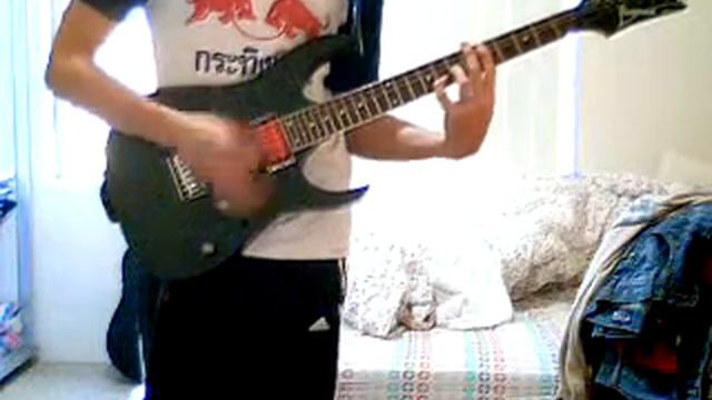 Joe Satriani - Starry Starry Night (Cover by damien)