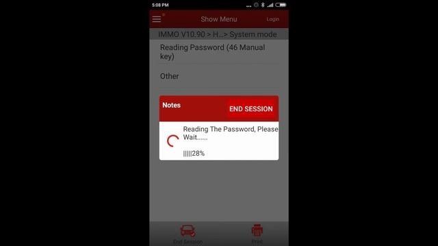 Hyundai Pincode reading using Launch Scanner