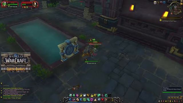 World of Warcraft quest: Punishment of Tal'farrak (id 46928)