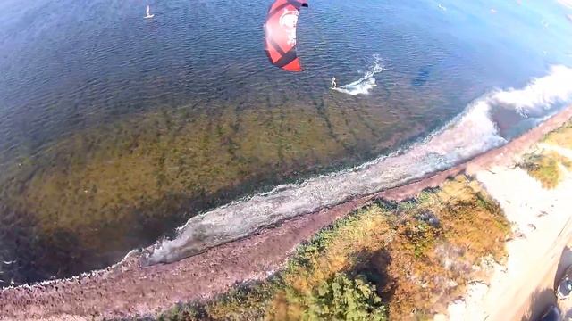 DJI F450. Благовещенская 2016. Бугазская коса с квадрокоптера. Снято на камеру amkov amk7000s