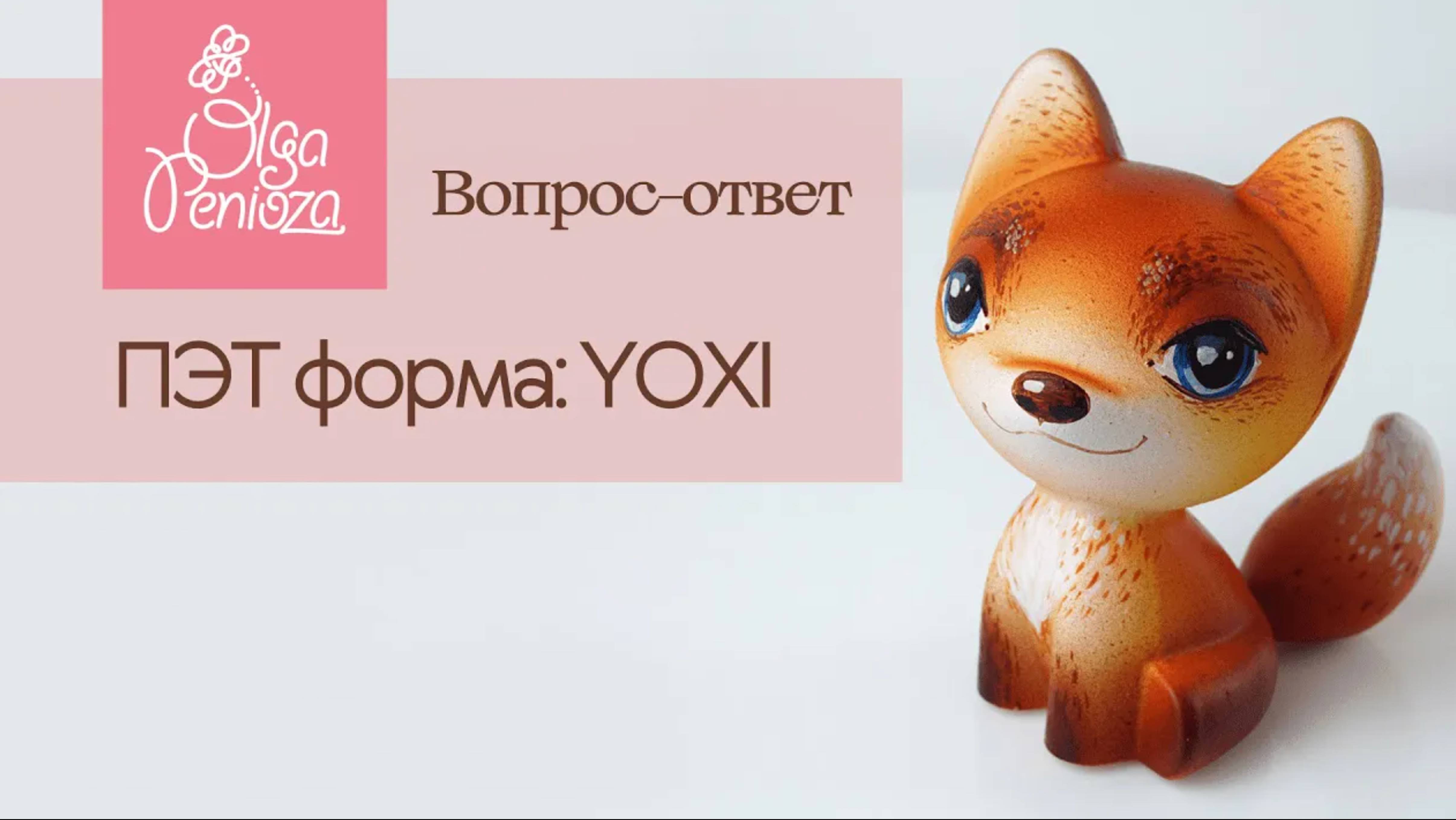 Ответы по работе с шоколадной формой YOXI