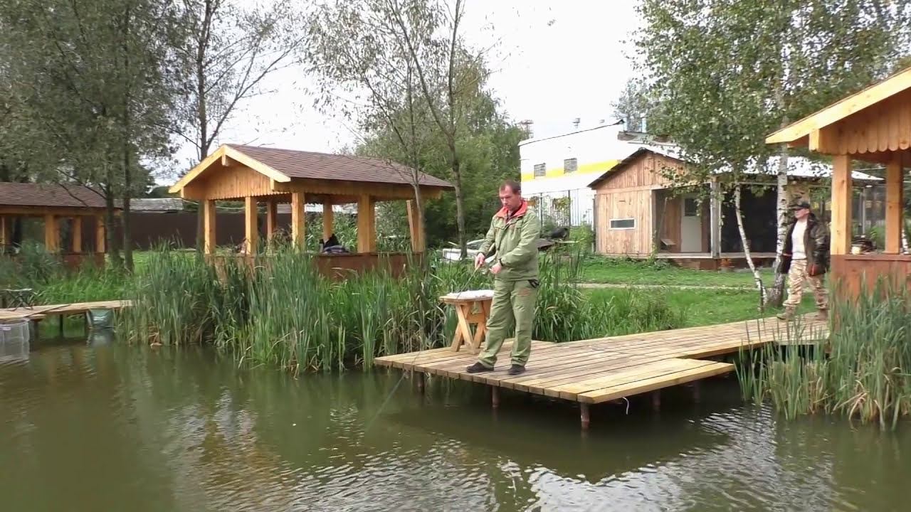 Проверка активности форели в Рыбацкой Деревни в Юрлово.