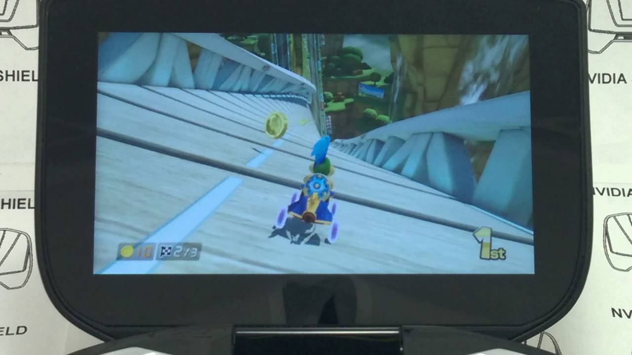 Mariokart 8 on NVIDIA SHIELD - Gamestream