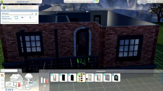 ЧЕРНЫЙ ВДОВЕЦ - СОЗДАЕМ ПЕРСОНАЖА И СТРОИМ ДОМ - The Sims 4 (Симс 4)-(720p60).mp4