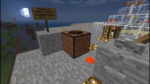 Minecraft: Peronix's Speaker Block Mod