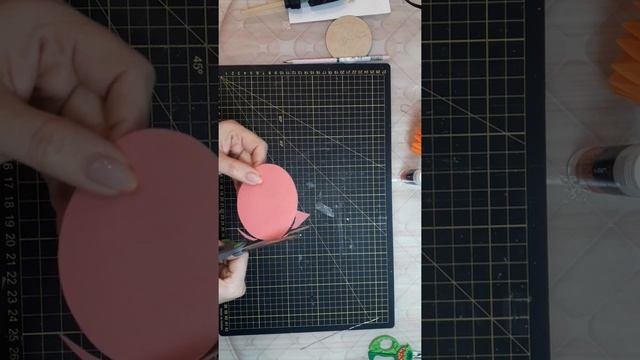 Мастер класс Осенний зонтикдля детей 4-5лет