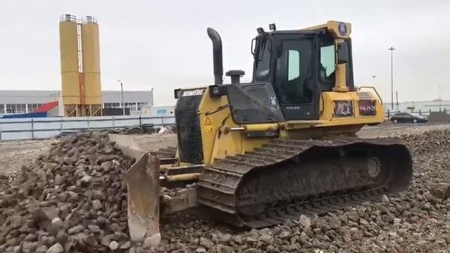 Шушары планировка щебня - ЛСТ-АРЕНДА bulldozer