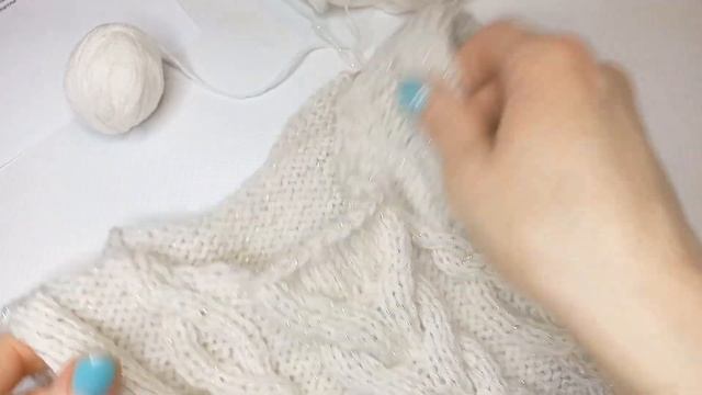 Джемпер для девочки спицами  с красивыми  несложным  узором возраст 2-3 года Часть 2