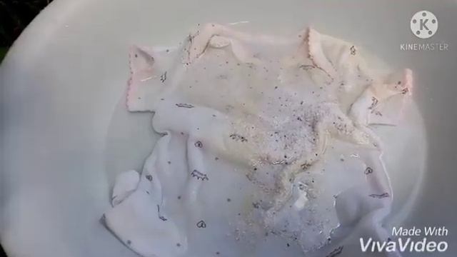 The Easy Way To Remove Yellow Stain Without Using Zonrox/Clorine #easy #remove #stain #clothe #ukay