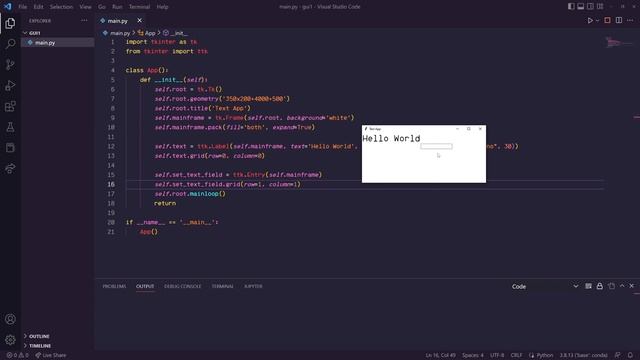 How To Create Apps In Python Using Tkinter!