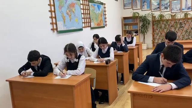 Акция "Письмо солдату" в гимназии