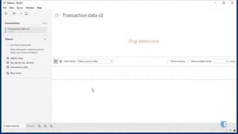 Connecting to an Excel file to a Tableau Workbook