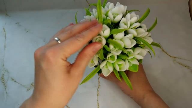 Мыловарение:) Букет из тройников подснежников от GLORI form