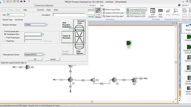 Simulación en PRO II-Ciclo de potencia combinado.??
