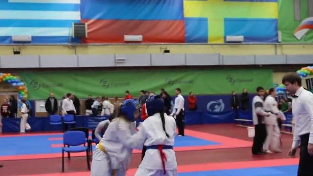 Первый бой Антроповой Марины
