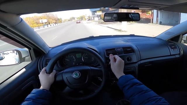 2012 Skoda Fabia (1.6 MT 105hp) POV Test Drive