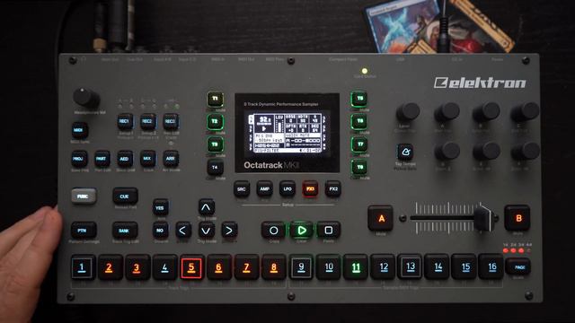 Live performance with the Elektron Octatrack MkII