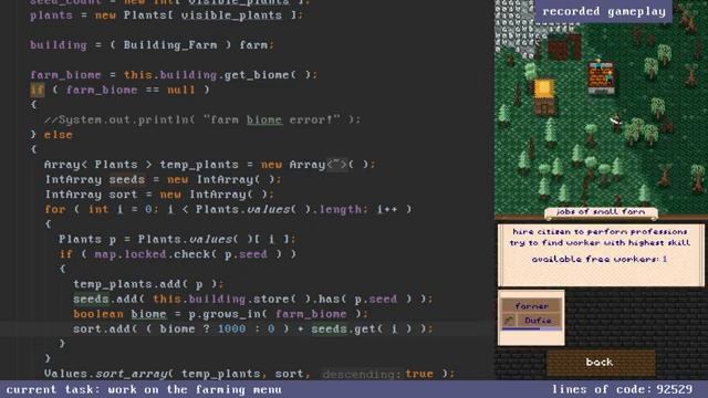 [073] project_darkwood [Java Libgdx] (stream 5 Nov. 2020)