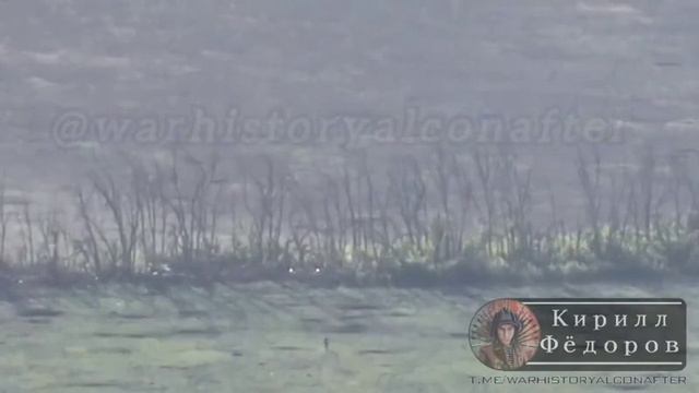 ‼️🇷🇺Кадры прорыва и штурма русской пехоты по захвату украинского опорника в Харьковской области