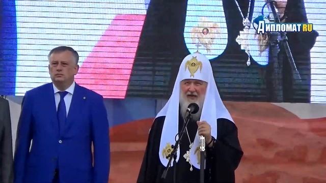 Святейший Патриарх Кирилл принял участие в праздничном мероприятии по случаю Дня города Выборга