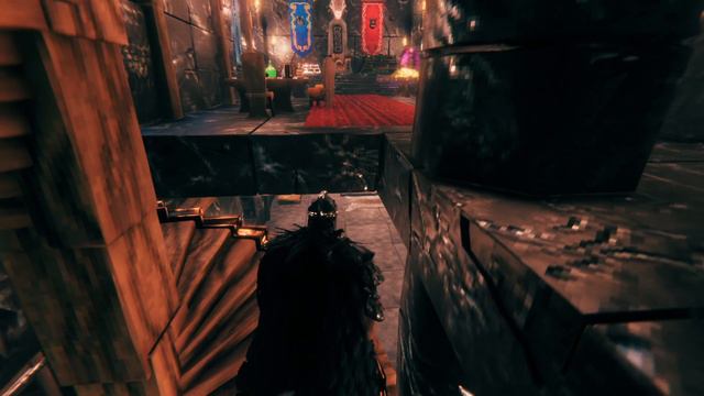 Valheim: Обзор черного замка, 1е здание