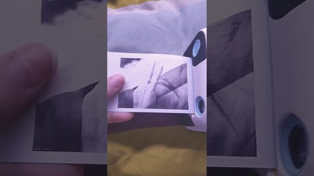 фотоаппарат с мгновенной печатью #фотоаппарат