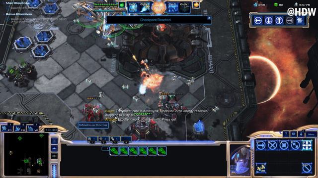 STARCRAFT 2 LEGACY OF THE VOID - TEMPLAR'S CHARGE - BRUTAL - BONUS OBJECTIVES - 4K