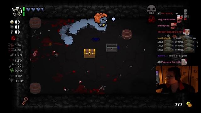 Олёша вернулся в подвал | Олёша играет в The Binding of Isaac: Repentance