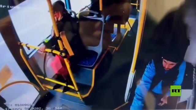 فيديو جديد من داخل حافلة الركاب التي غرقت في نهر بسان بطرسبورغ
