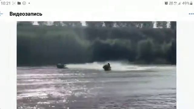 гидроцикл с движком от жигулей с турбиной