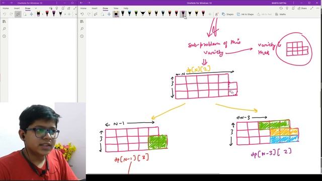 L-15 3xN Tiling  Hard  - INOI Problem  Dynamic Programming