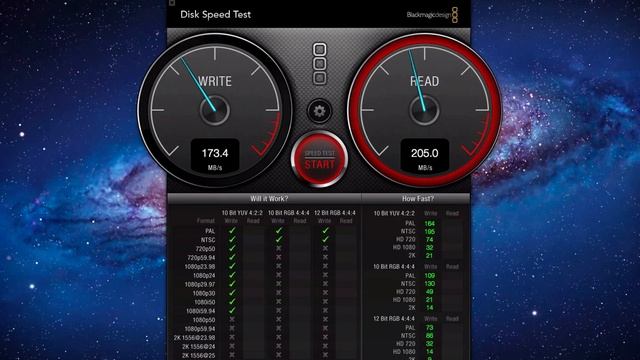 MacBook Air 13" (Mid 2011) Toshiba SSD Disk Speed Test