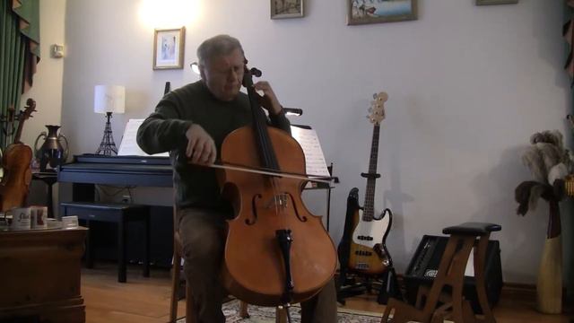 Cello model Montagnana, over 60 years old wood played by Janko Marjanovic more info on flocello.com