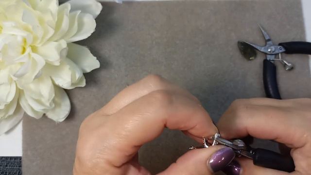 Сияющие серьги своими руками  Почти МК  #ольгаклинова #diy #jewellery #серьги