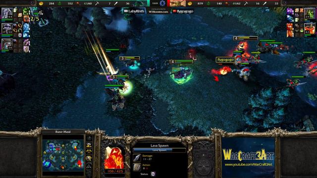 Fly(ORC) vs LabyRinth(UD) - Warcraft 3: Classic - RN7270