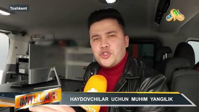 HAYDOVCHILAR  UCHUN  MUHIM  YANGILIK