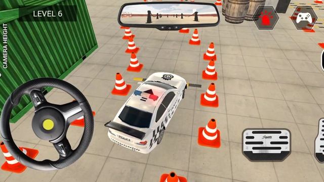 police car parking 3d game - police parking car - Android gameplay