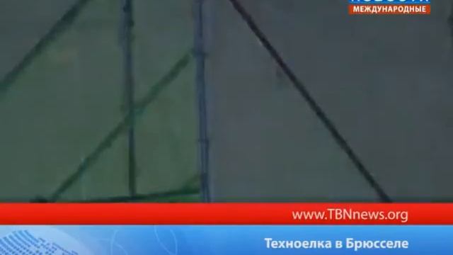 Техноелка в Брюсселе