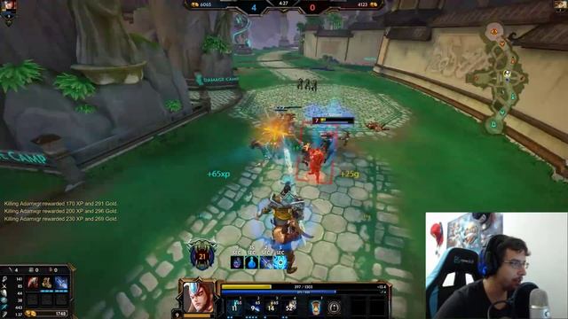 SMITE! Erlang Shen, Si vas por delante que tu rival no respire! GM Duel Abecedario #25