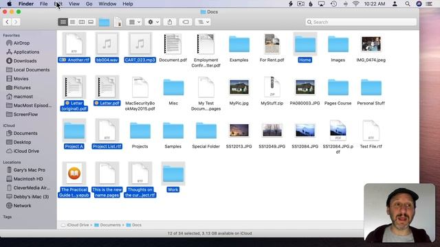 How To Select Multiple Files On A Mac