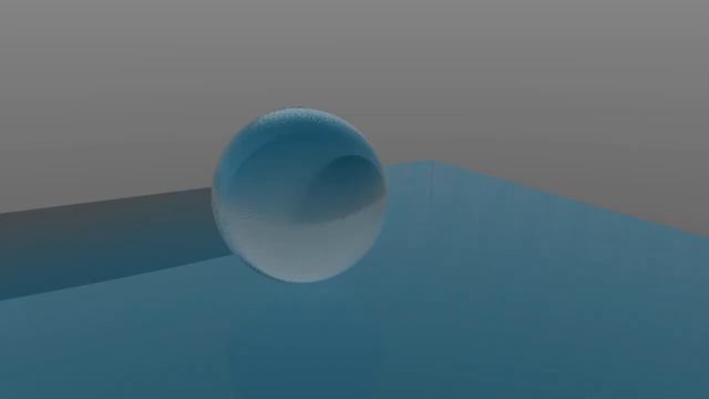 CFD анимация брызг от падения предмета в FluidX3D.