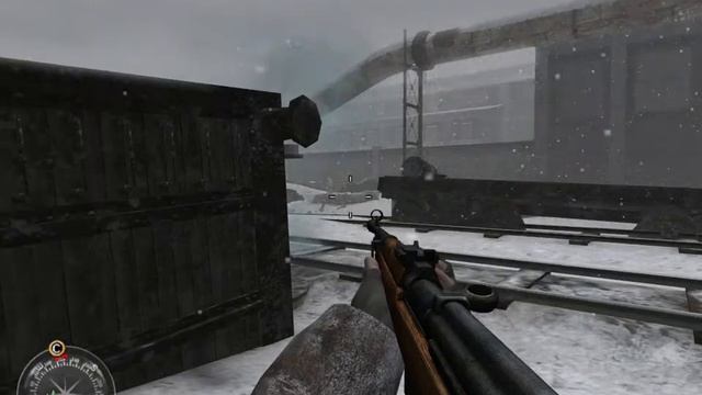 Прохождение игры Call of Duty 2 "Трубопровод часть 5"