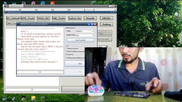 ? Remove FRP Xiaomi Redmi Go ( Tiere ) With MRT Key