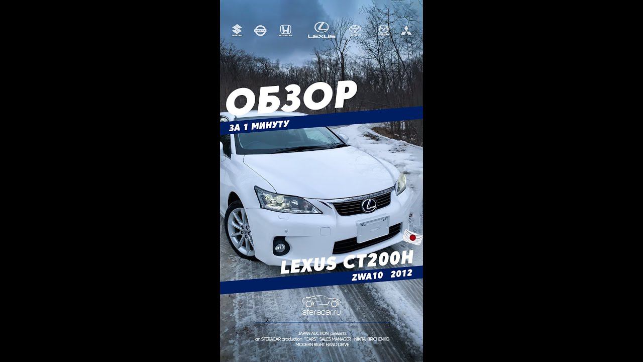 ВСЕ ФИШКИ LEXUS CT200h ЗА МИНУТУ ❗️ #Shorts