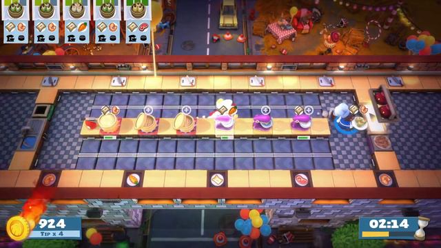 Overcooked! All You Can Eat Carnival Of Chaos Kevin 2 4 Stars