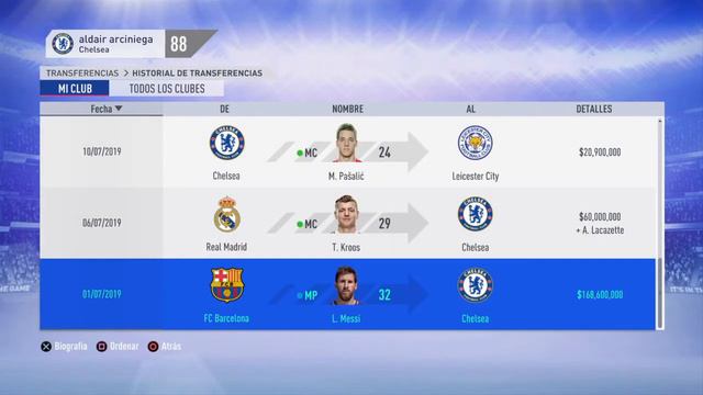 FiFA 19 modo carrera cap 2